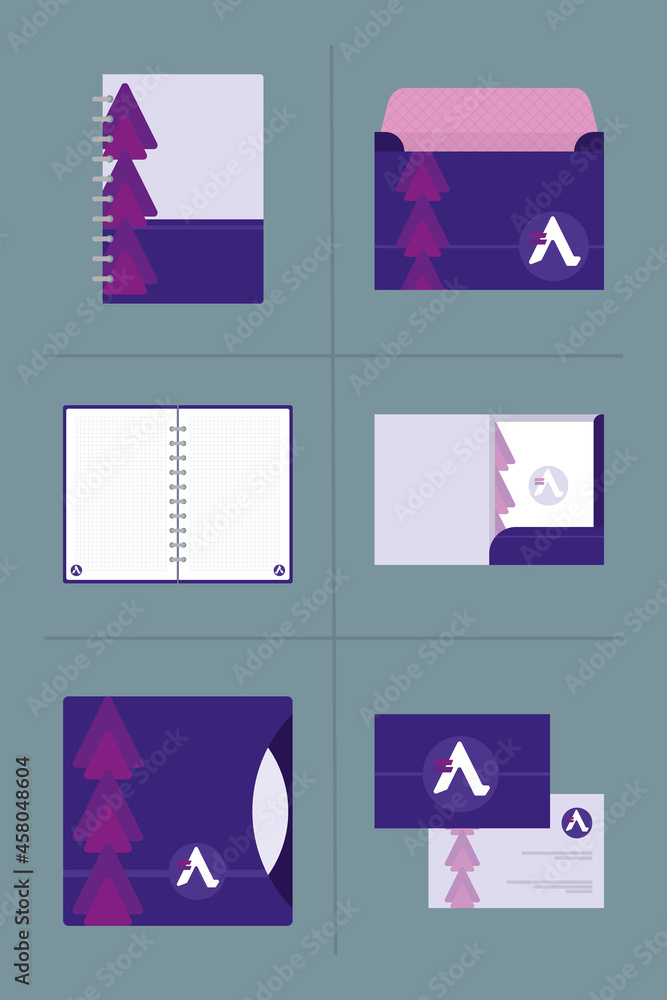 corporate identity stationery set corporate identity stationery set