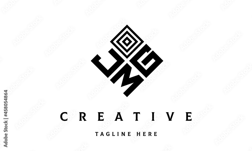JGM square three latter logo vector JGM square three latter logo vector