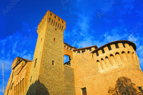 Towers of the Vignola fortress, Modena, Italy