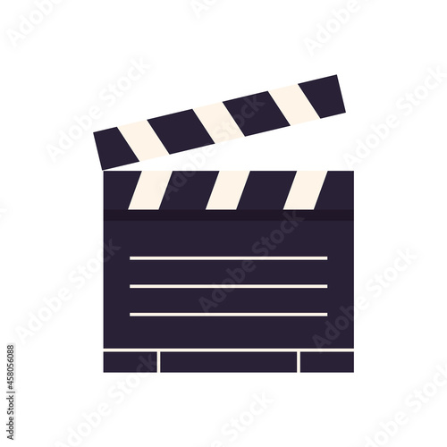 movie clapboard icon