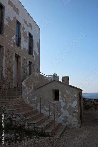 Italy  Salento  Old house on the sea.