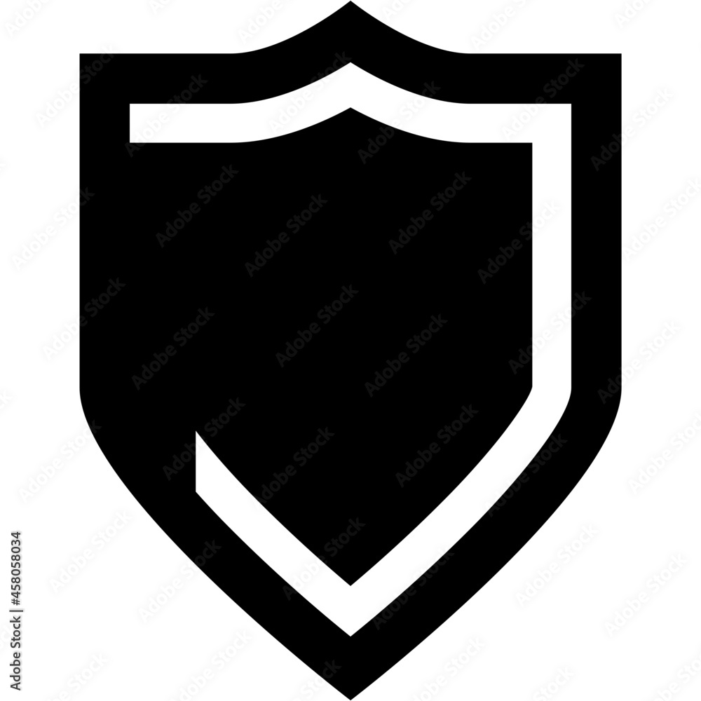 illustration vector icon of protected illustration vector icon of protected