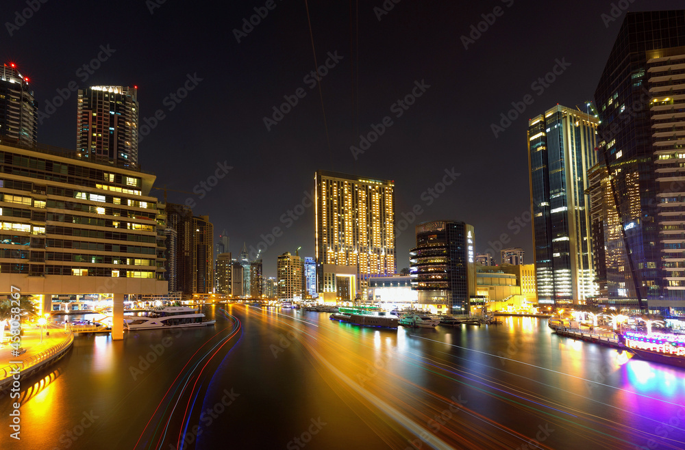 Obraz premium city at night