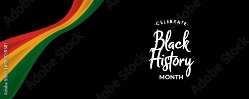 Celebrate black history month african american history celebration illustration