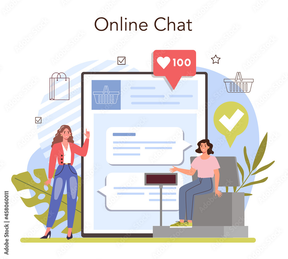 Commercial activities online service or platform. Entrepreneur opening Commercial activities online service or platform. Entrepreneur opening