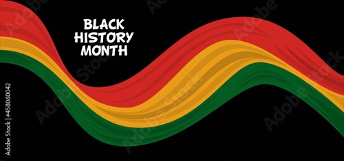 Celebrate black history month african american history celebration illustration