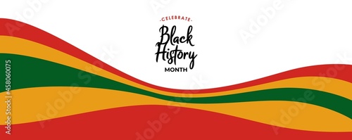 Celebrate black history month african american history celebration illustration
