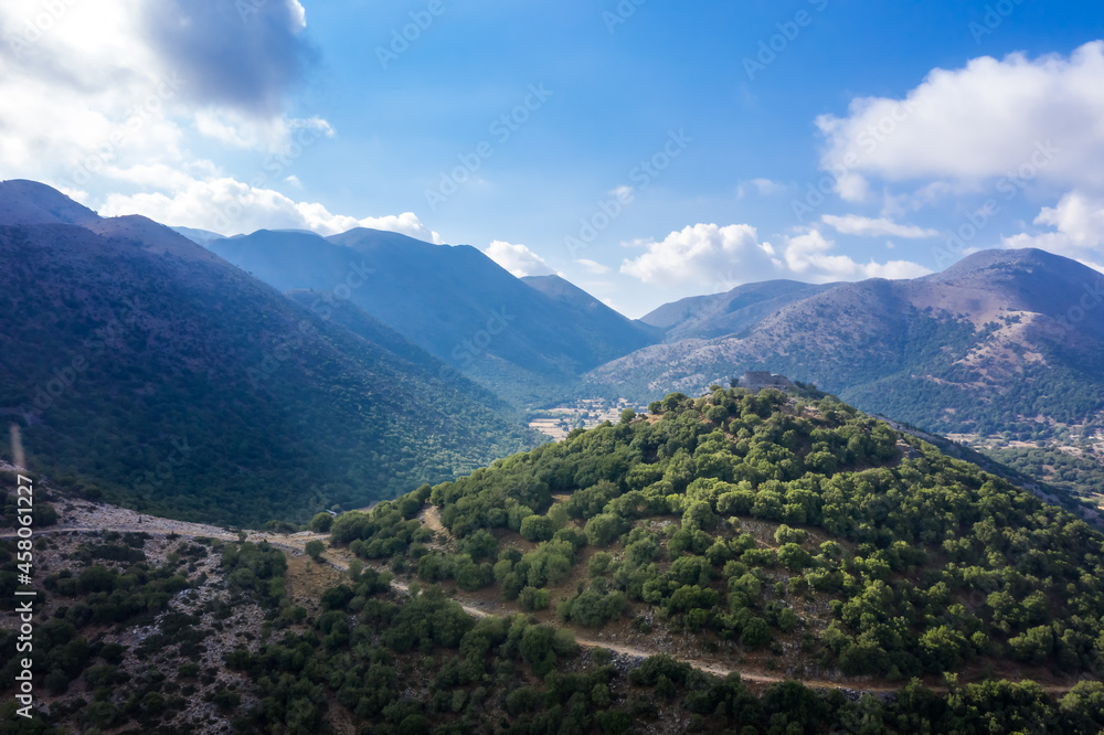  Mountains at Preveli in Crete,  Greece