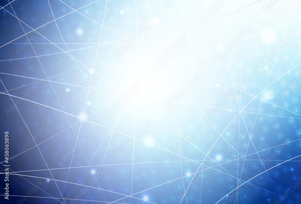 Obraz premium Dark BLUE vector template with repeated sticks.