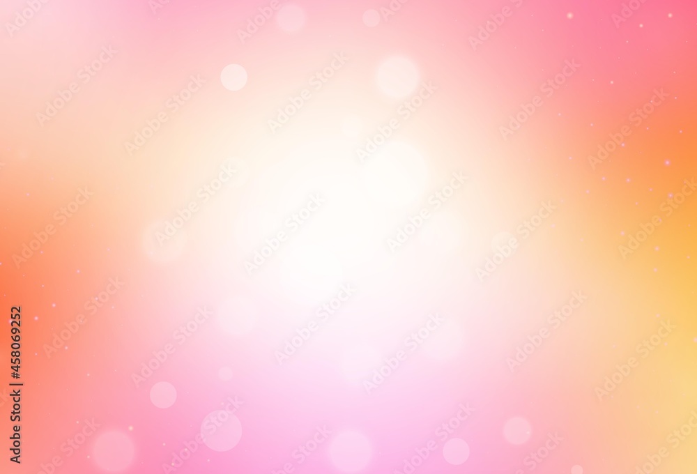 Light Pink, Yellow vector template in carnival style. Light Pink, Yellow vector template in carnival style.
