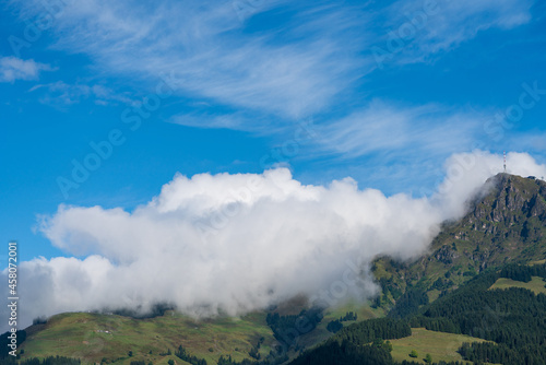 Kitzbüheler Horn mit Wolken