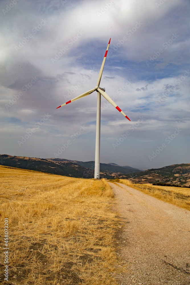 Campagna - Savignano Irpino - Pala eolica - Italia