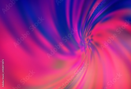Dark Purple, Pink vector colorful blur backdrop.