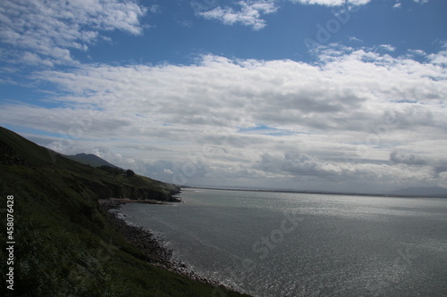 Ladies View es un mirador en la ruta turística Ring of Kerry. Irlanda. 