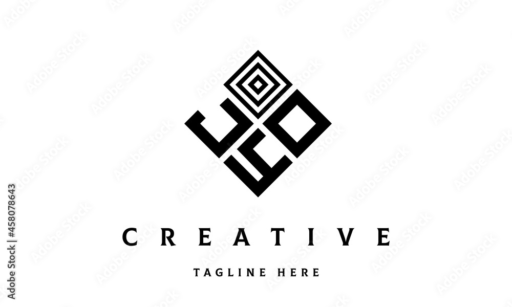 JOY square three latter logo vector JOY square three latter logo vector