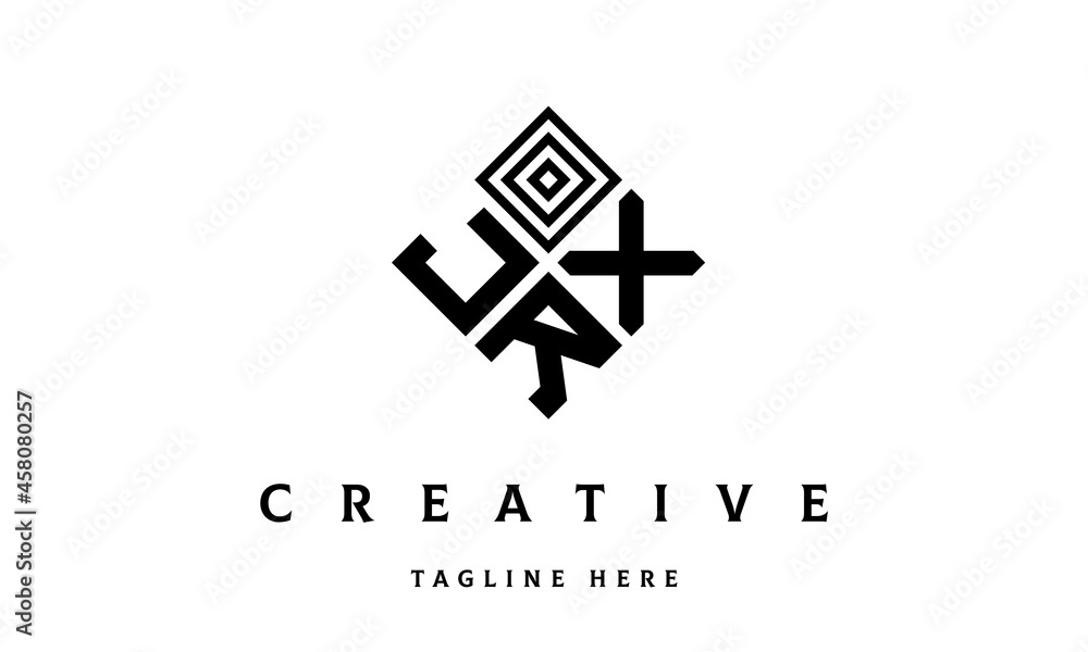 JXR square three latter logo vector JXR square three latter logo vector