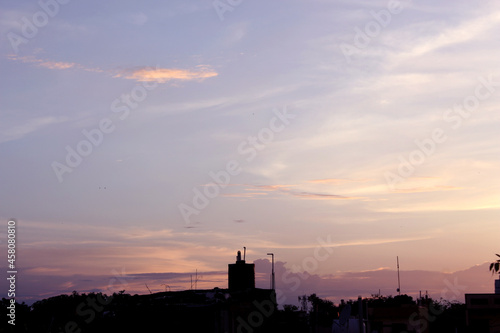 skyline landscape background