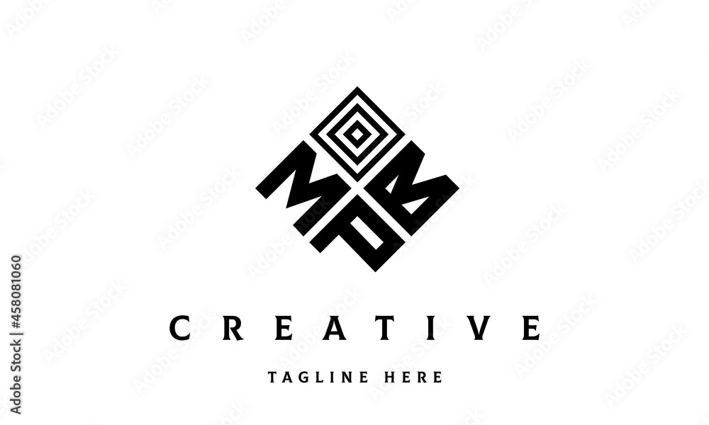 MBP square three latter logo vector MBP square three latter logo vector