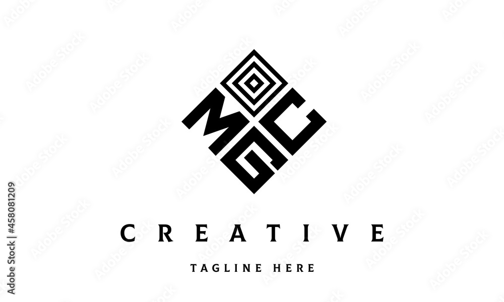 MCG square three latter logo vector MCG square three latter logo vector