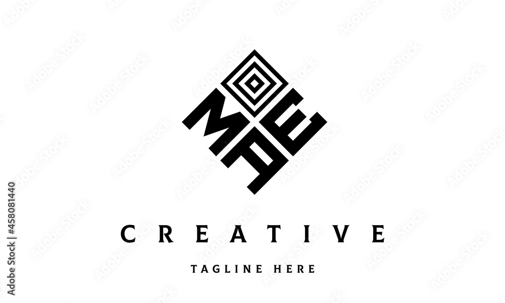 MEA square three latter logo vector MEA square three latter logo vector