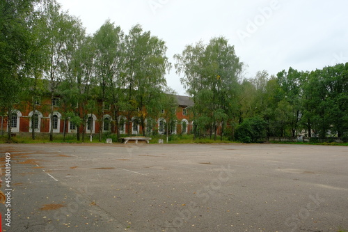 Russia, Novgorod region, Novgorodsky district, Novoselitsy village, former garrison of the Air Force