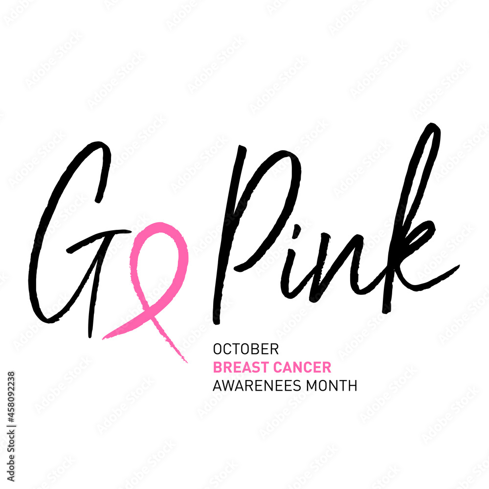 world breast cancer awareness month in october concept design vector illustration