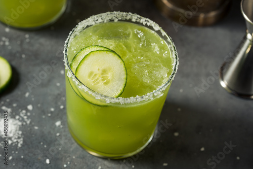 Boozy Refreshing Cucumber Margarita
