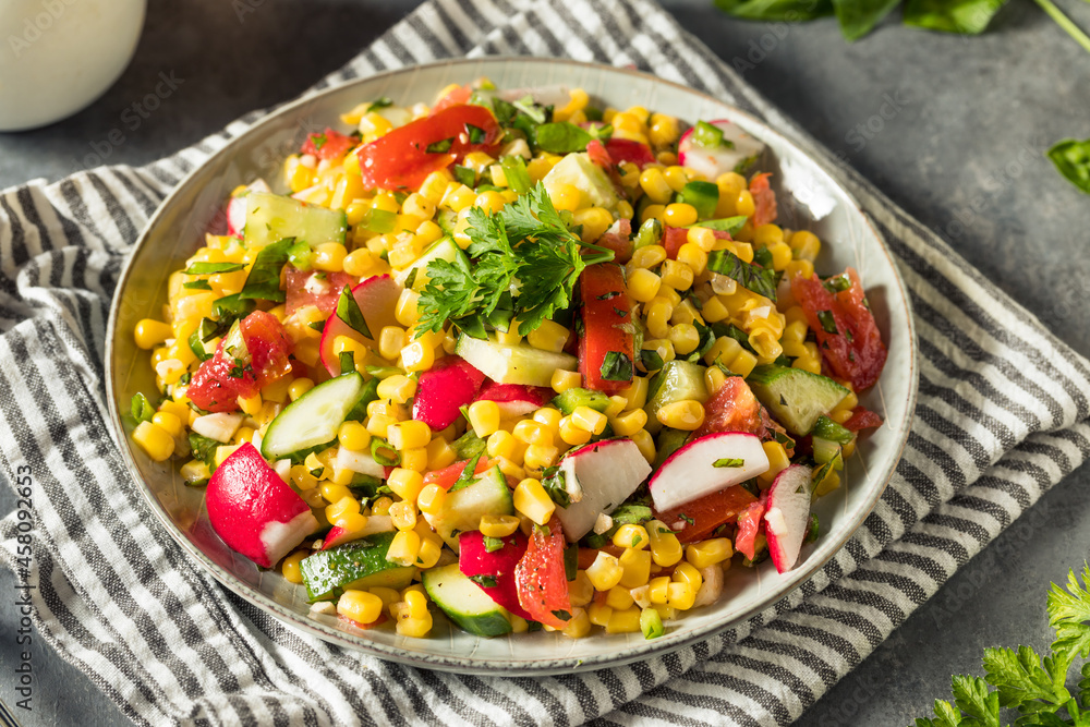 Healthy Homemade Sweet Corn Salad