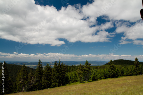krajobraz górski, widok na hale  © WGBN