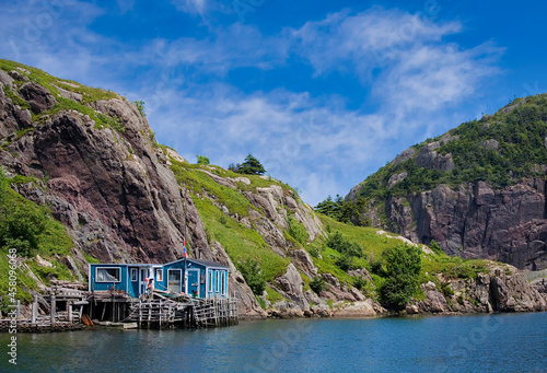 Harbour at Quidi Vidi, Newfoundland photo