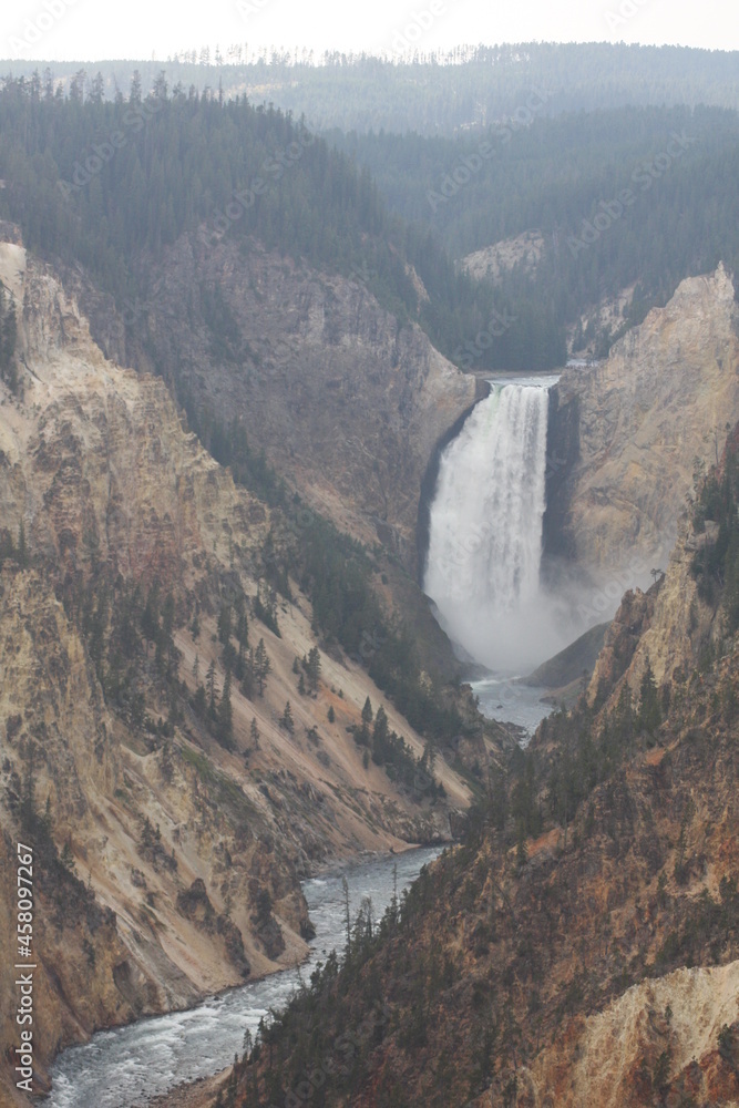 Grand Canyon of Yellowstone from Artist Point.
Yellowstone National Park