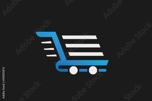 E-Commerce logo design cector