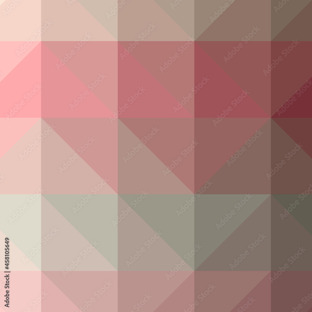 Obraz premium Abstract color Low-Polygones Generative Art background illustration