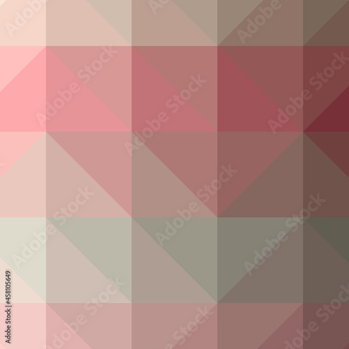 Abstract color Low-Polygones Generative Art background illustration