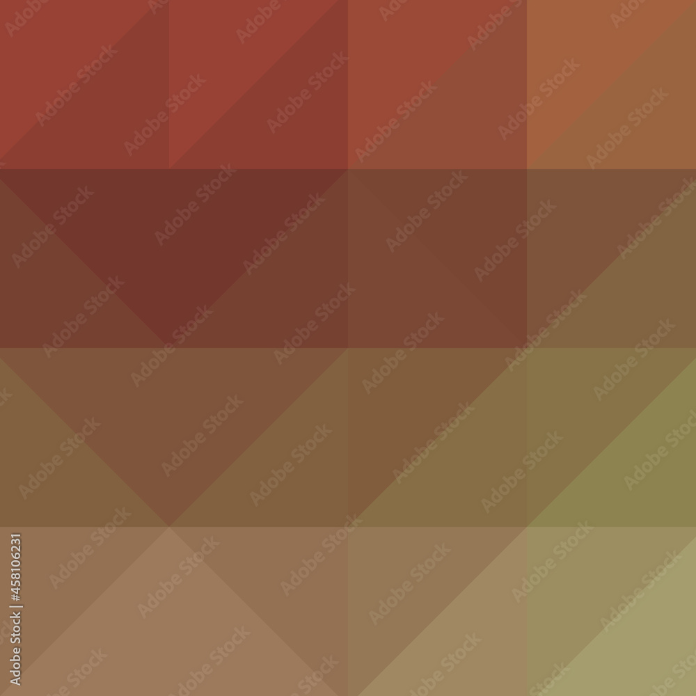 Fototapeta premium Abstract color Low-Polygones Generative Art background illustration