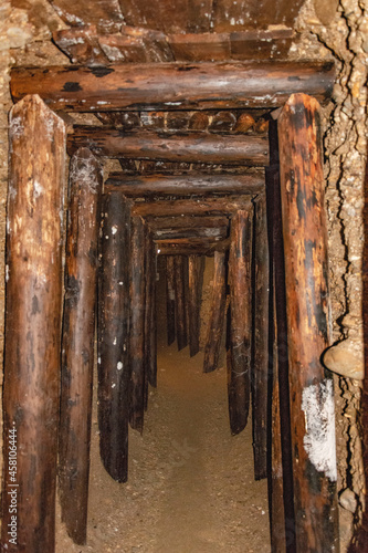 The tunnels below the Bosnian pyramids in Visoko, Bosnia and Herzegovina photo