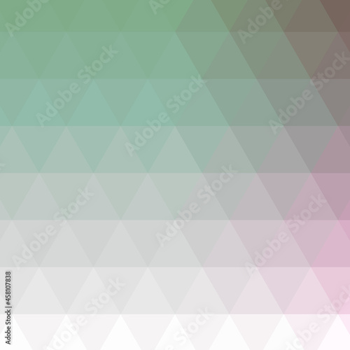 Abstract color Low-Polygones Generative Art background illustration