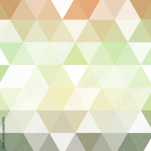 Abstract color Low-Polygones Generative Art background illustration