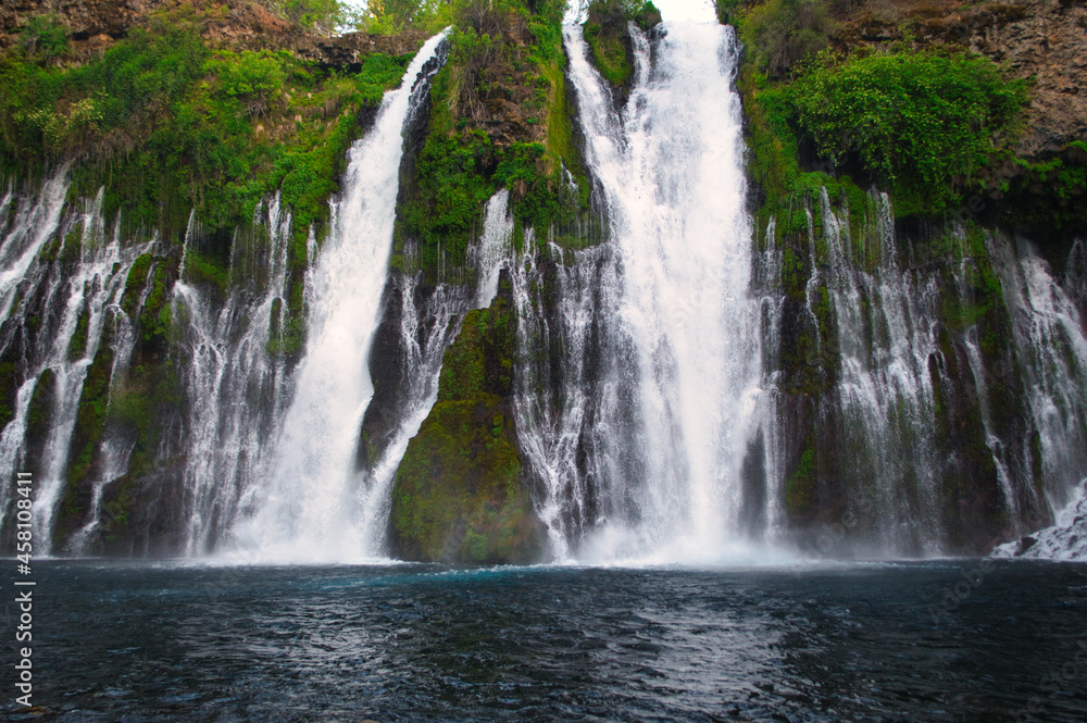 Burney Falls is a waterfall on Burney Creek, within McArthur-Burney Falls Memorial State Park, in Shasta County, California