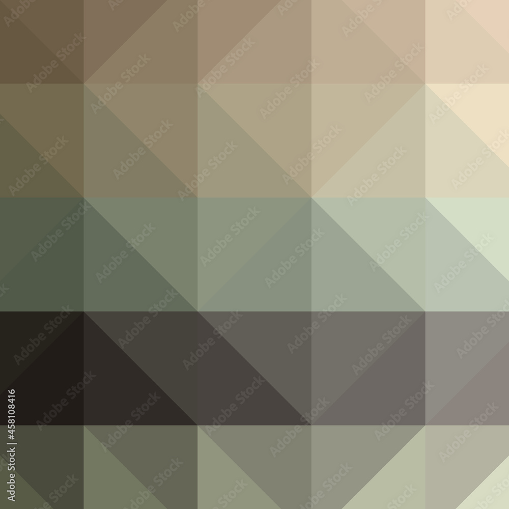 Abstract color Low-Polygones Generative Art background illustration