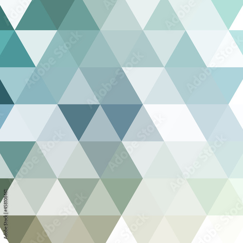 Abstract color Low-Polygones Generative Art background illustration