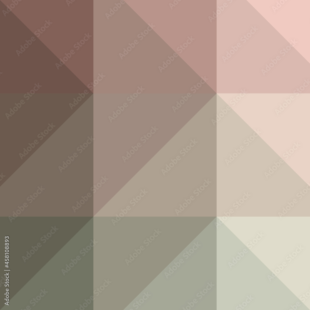 Obraz premium Abstract color Low-Polygones Generative Art background illustration