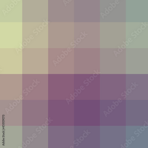 Abstract color Low-Polygones Generative Art background illustration