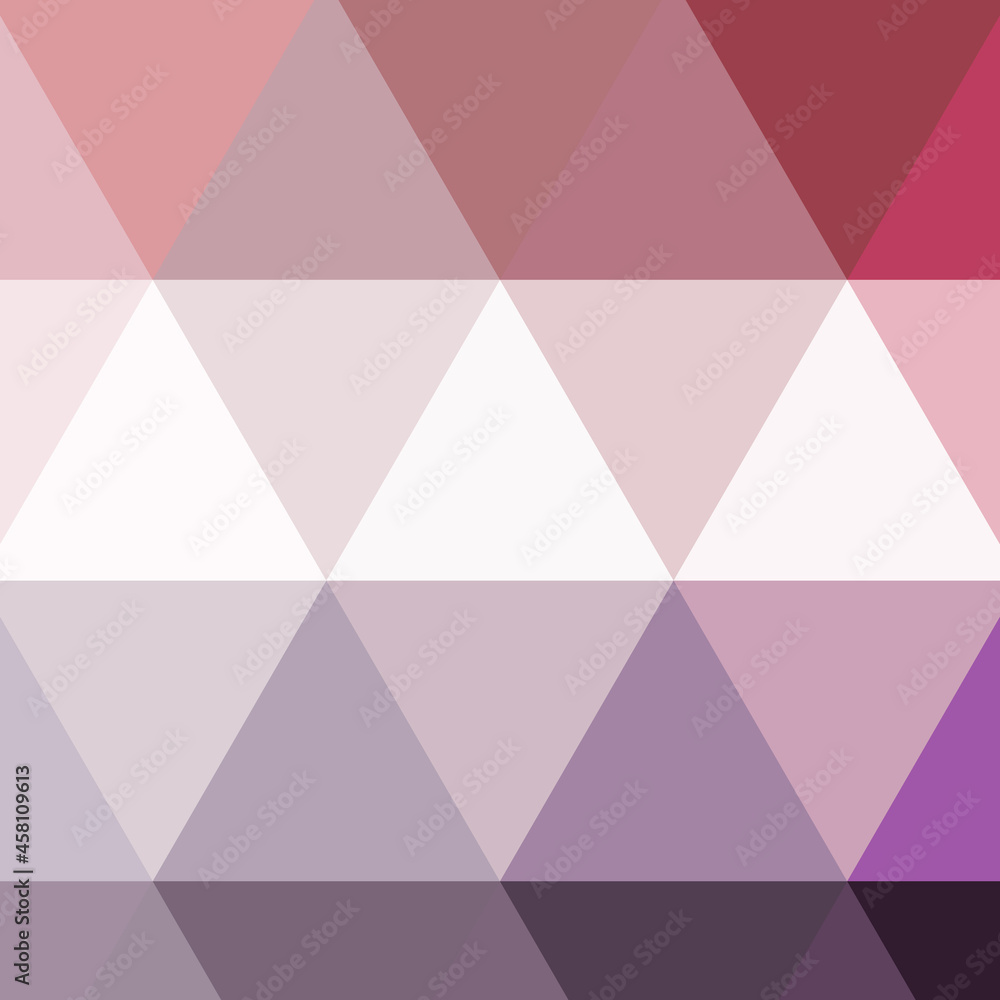 Fototapeta premium Abstract color Low-Polygones Generative Art background illustration