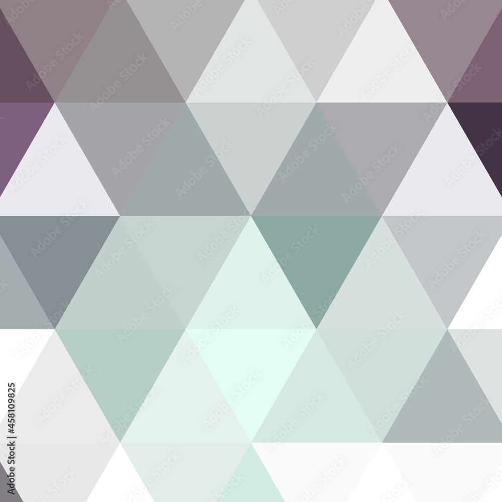 Fototapeta premium Abstract color Low-Polygones Generative Art background illustration