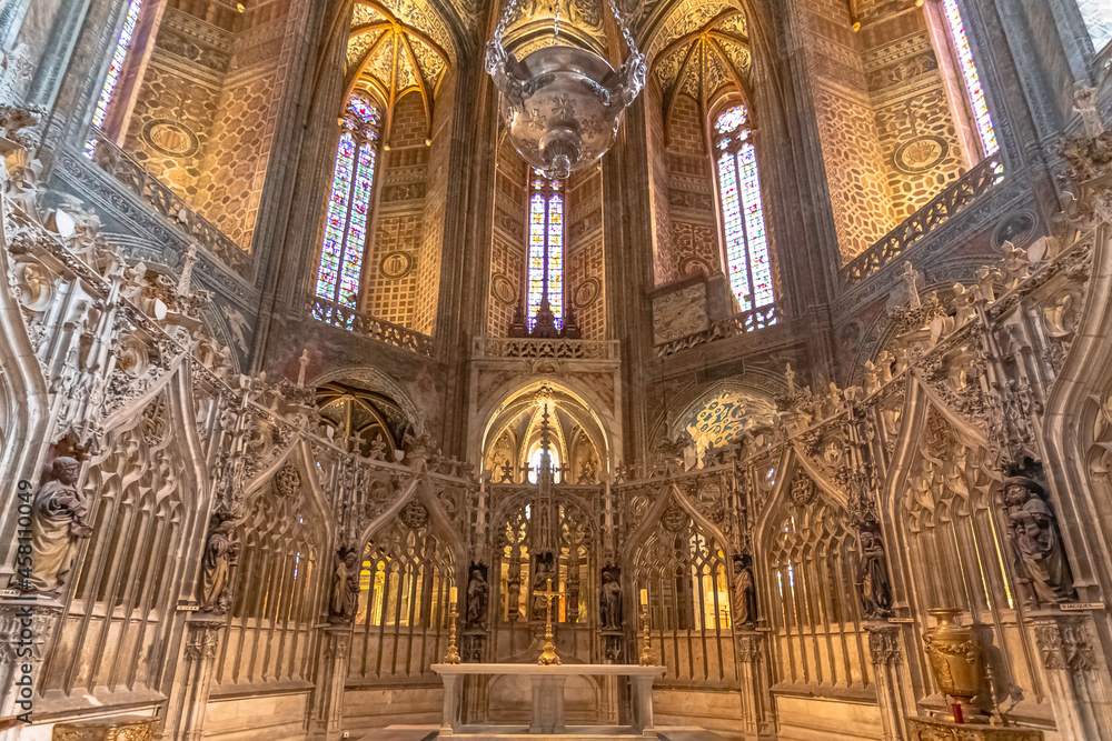 Vue de la cathédrale d'Albi, Tarn, France.	