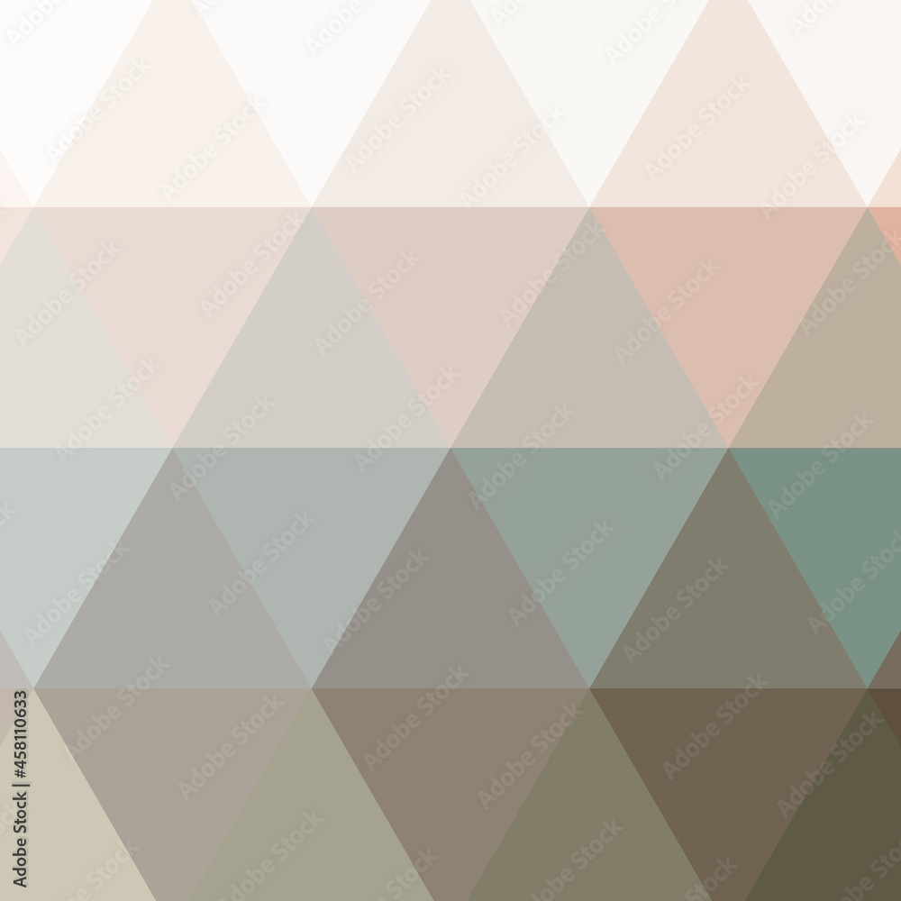 Fototapeta premium Abstract color Low-Polygones Generative Art background illustration