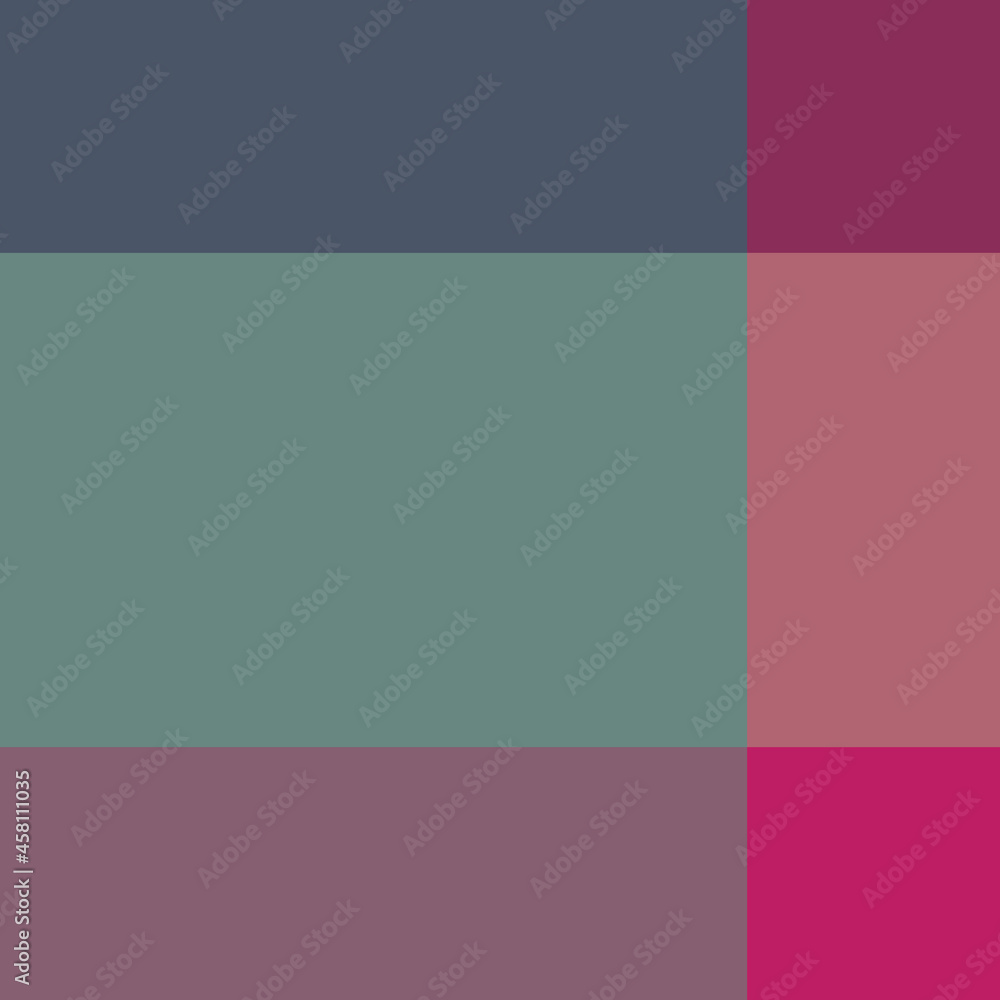 Fototapeta premium Abstract color Low-Polygones Generative Art background illustration