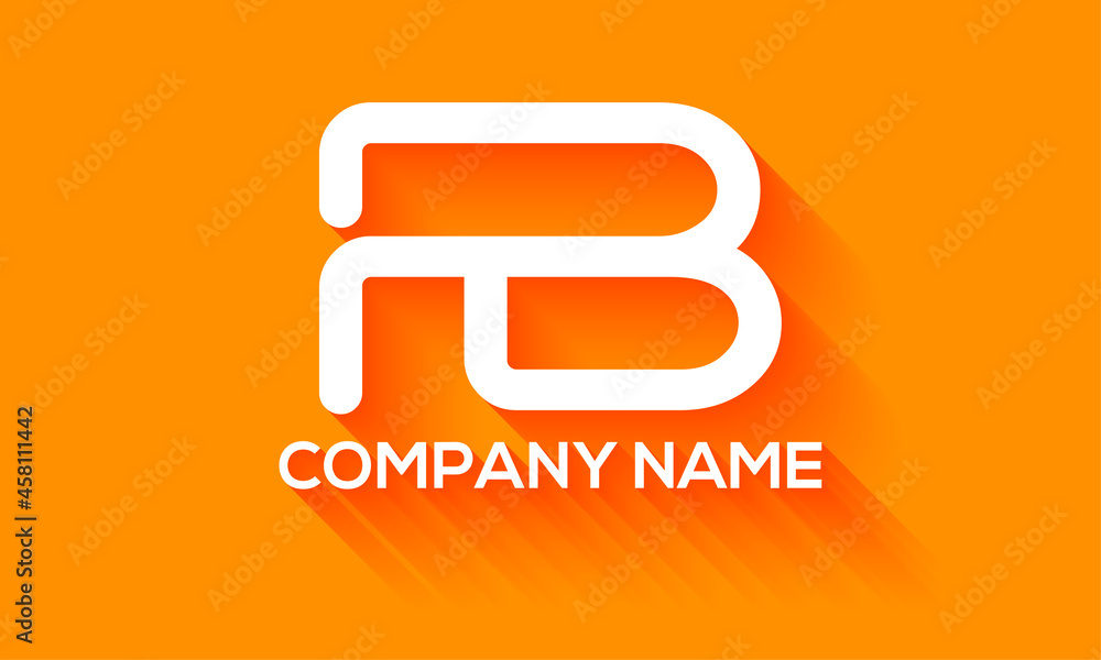 FB logo design , fb logo, 3d logo, logo design Stock Vector | Adobe Stock