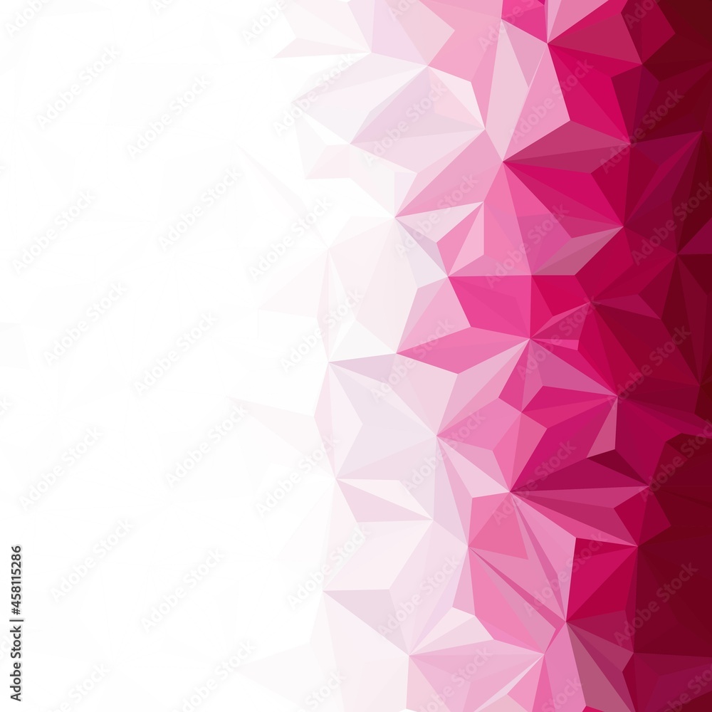 Obraz premium Background made of red triangles. Square composition with geometric shapes. Eps 10